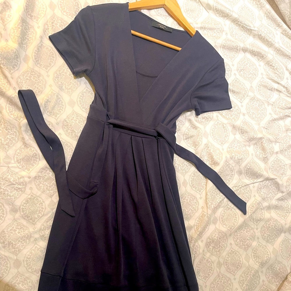 Silk Jersey Navy Max Mara dress